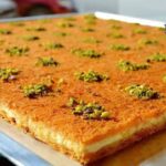 كنافة بين النارين بالقشطة